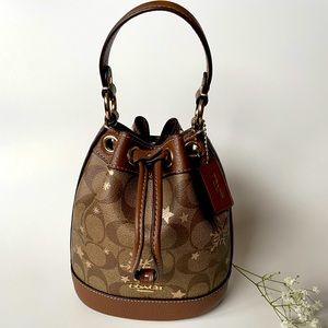 NWT Coach Mini Dempsey Bucket